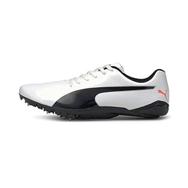 Imagem de PUMA EVOSPEED PREP SPRINT 2 Tênis de corrida masculino, Puma branco-puma preto - lava Blast, 13