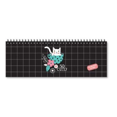 Imagem de Planner Organizador semanal Gato