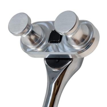 Imagem de Rack-A-Tiers Bend-All SR - Dobrador de cabos, dobrador de fio catraca de 1/5.1 cm, ferramenta de dobra de fio de alumínio para aeronaves, dobrador de cabos e dobrador de fios, dobrador de fio elétrico