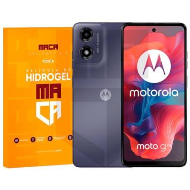 Imagem de Película de Hidrogel Motorol Moto G04s Frente/verso Hd/fosca