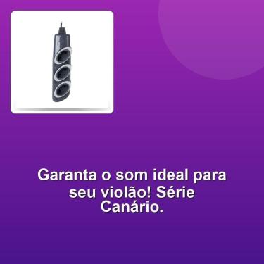Imagem de Encordoamento Violão Nylon Série Canário Média