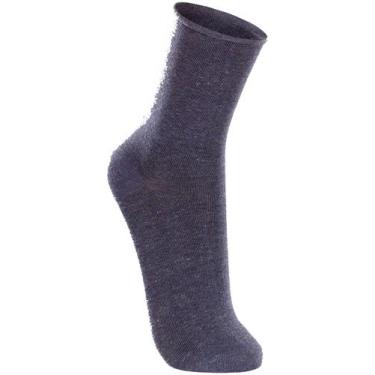 Imagem de Meia sem Punho Casual Lupo 1275-011, Azul, 37-44