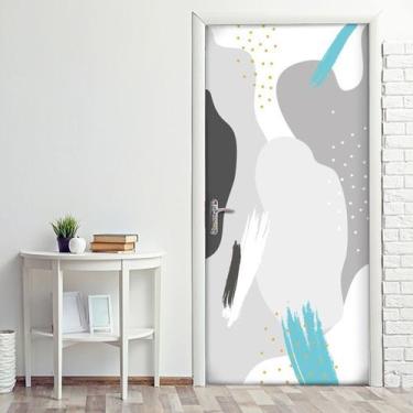 Imagem de Adesivo para Porta Turquesa - TaColado