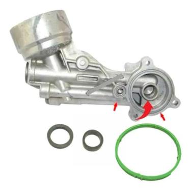 Imagem de Kit Anel Junta Suporte Filtro Óleo Peugeot 206 207 C3 307 C4 - Congrat