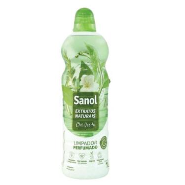 Imagem de Limpador perfumado sanol extratos naturais chá verde 1l 4728