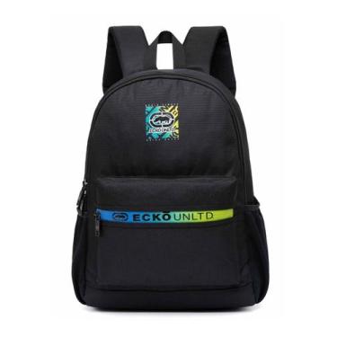 Imagem de Mochila Ecko Bolsa Grande Resistente Impermeável Faculdade - Ecko Unlt