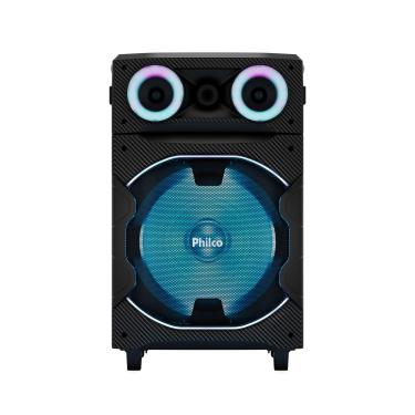 Imagem de Caixa de Som Amplificada Philco PCX7300 1700W Bluetooth Rádio FM Preta 