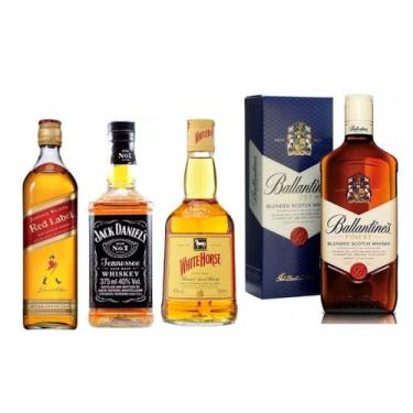 Imagem de Kit Jack Daniels + Red Label + White Horse + Whisky Escocês - Jack Dan