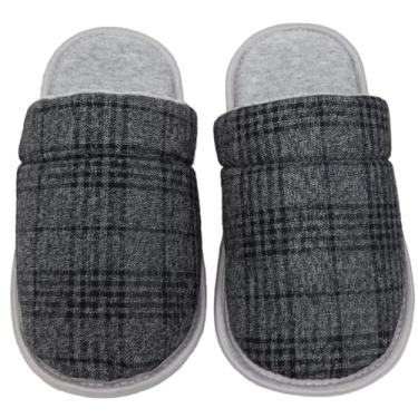 Imagem de Pantufa Confort Com Flanela Masculino (39-40, Cinza)