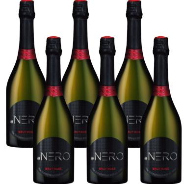 Imagem de Caixa 6 Espumante Brut Rosé Ponto Nero Cult 750 ml