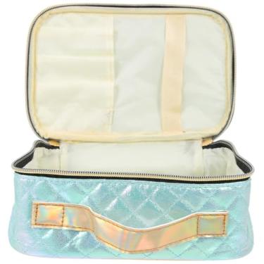 Imagem de DOITOOL 5 Unidades Saco De Armazenamento Multifuncional Bolsa De Cosméticos Bolsa De Maquiagem De Design Simples Porta Lápis Bolsa Cubóide Viagem Liga Estojo De Lápis À Prova D'água