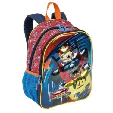 Imagem de Mochila Infantil Costas Mickey Mouse Tam M Escolar Carro Sestini-Masculino