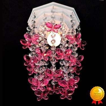 Imagem de Luminária Para Quarto de Bebê Feminino Lustre Teto Infantil Menina Dec