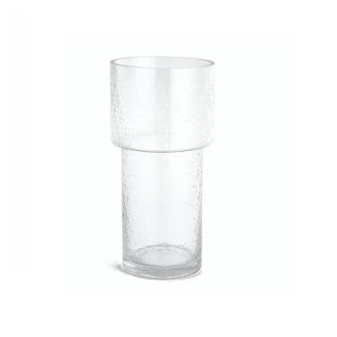 Imagem de Vaso Vidro Decorativo Jarro Transparente Plantas Flores 30Cm - Mart