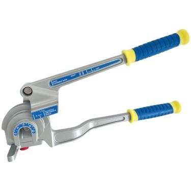 Imagem de SUGOOE Dobrador de tubo 3 em 1, dobrador de tubo de 180° para diâmetro externo de 1/10.2 cm, 3/20.3 cm, 1/5.1 cm (6/10/12 mm) adequado para dobrar tubos de cobre, latão e alumínio, ideal para HVAC