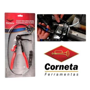 Imagem de Alicate Para Abraçadeira Elástica Radiador Com Cabo De Aço - Corneta