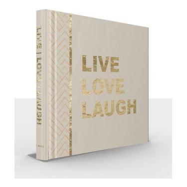 Imagem de Caixa Livro Live Love Laugh 30x30x5cm - Atual Conceito, Colorido