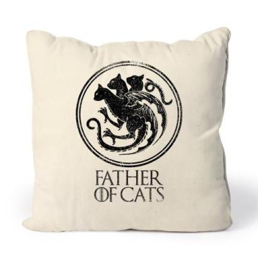 Imagem de Almofada Father Of Cats Studio Geek