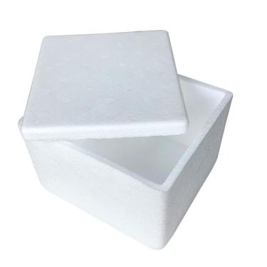 Imagem de Caixa Térmica Isopor EPS Pequena Sorvete Doces 16x12cm - KF
