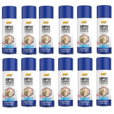Imagem de Kit 12 Espuma Expansiva de Poliuretano 230ml - Mundial Prime