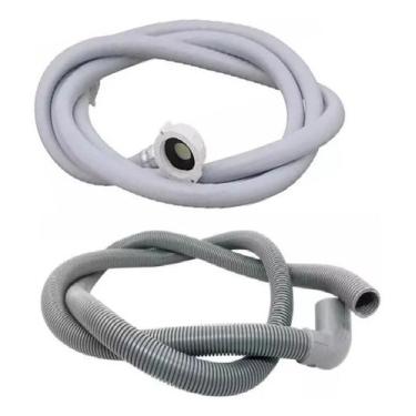 Imagem de Mangueira Entrada + Saída 3 Metros Lavalouças Brastemp 8serv