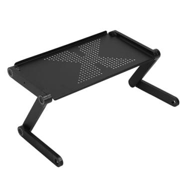 Imagem de Suporte para Laptop, Suporte para Laptop de 360 ​​graus, Portátil para Uso Doméstico Ao Ar Livre (Preto)