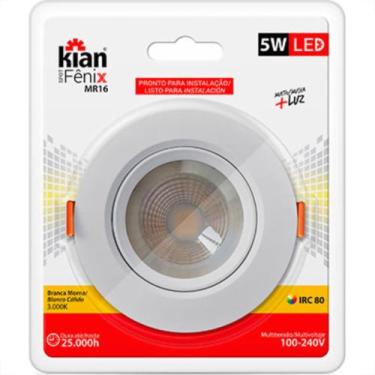 Imagem de Spot Emb.05W Led 3000K Red Kian