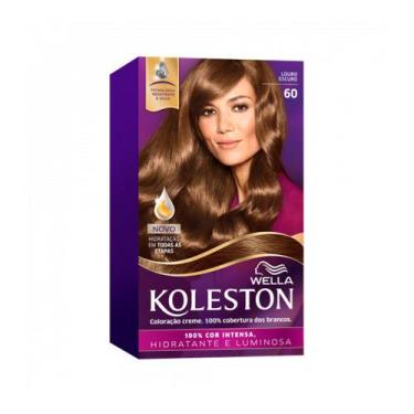 Imagem de Tintura Creme Koleston Nº 60 Louro Escuro - Wella, Louro Escuro
