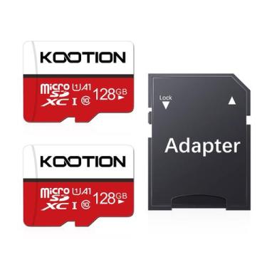 Imagem de Cartão Micro SD KOOTION 128GB (2 Unidades) - UHS-I microSDXC C10 U1 Fu