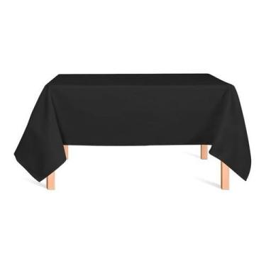 Imagem de Genérico, Toalha Mesa Jogos De Baralho Truco Poker 2,00x1,40 Cor Preta Nome do desenho:Liso;Cor:Preto