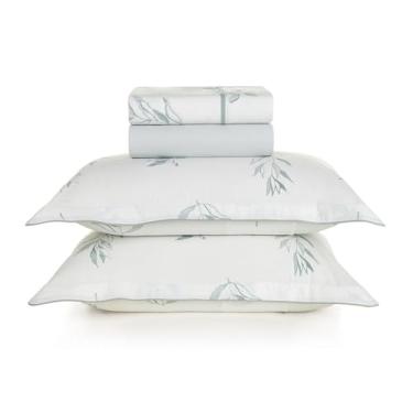 Imagem de Karsten Jogo de Cama Lacerda Queen 200 Fios 100% Algodão 4 Peças