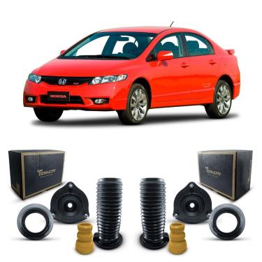 Imagem de Par Kit Reparo Coxim Amortecedor Dianteiro Civic 2006 A 2011