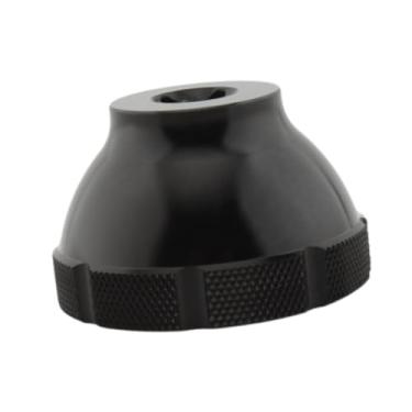 Imagem de menolana Ferramenta de remoção de suporte inferior com 16 entalhes, ferramenta profissional compacta de instalação, removedor de 44 mm para BBT-69.2 BB5700, Preto