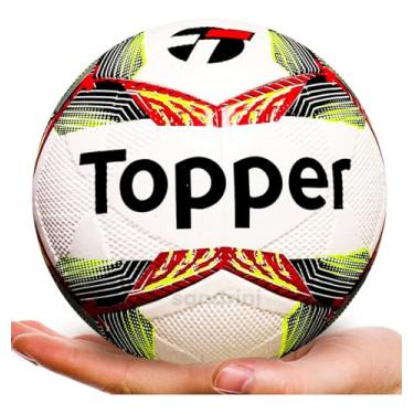 Imagem de Bola De Futebol De Campo Profissional Topper Slick 24 Tamanho Oficial | Ideal para Jogos e Treinos e Lazer