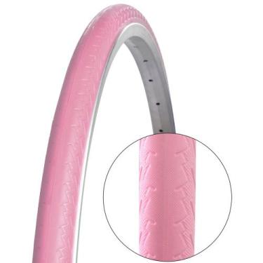 Imagem de Pneu Cadeira de Rodas Primo Maciço 22x1 (25-489) Rosa