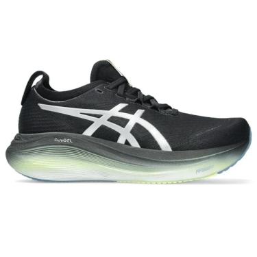 Imagem de Tênis ASICS GEL-Nimbus 27 Luxe - Feminino - Dourado/Preto