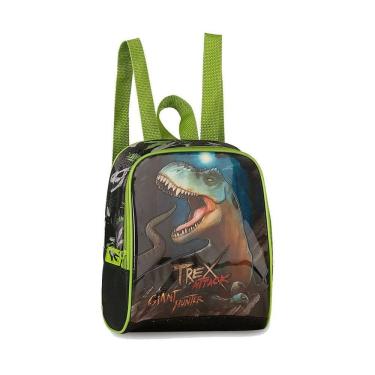 Imagem de Lancheira Escolar Termica Dinossauro T Rex Verde Clio