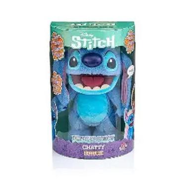 Imagem de Pelúcia Disney Stitch Puppetronic Chatty Robô 30Cm Sunny