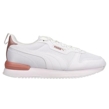 Imagem de PUMA R78 Metallic Pop Women's Sneakers in White/Rose Gold, Size 9.5 M US