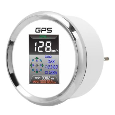 Imagem de Generic Odômetro de Carro, IP67 Speedômetro GPS à Prova d'água IP67 para Iate para Motocicleta (910-00266)