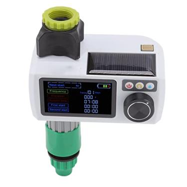 Imagem de Acouto Timer de Aspersão Solar Com Detecção de Chuva e Auto-verificação, IP68 Solução Automática de Irrigação de Jardim-ecológica e Amigável