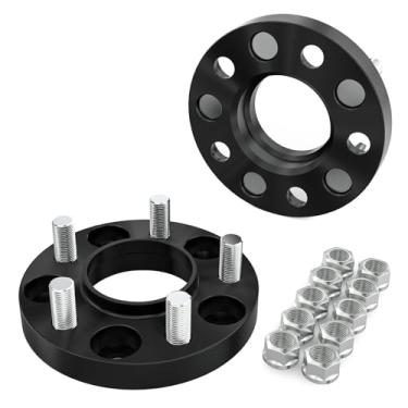 Imagem de Espaçadores de roda de 1 polegada 5 x 4,75" (5 x 120,7) - máquina CNC forjada Hubcentric compatível com Camaro 1982-02, Corvette 1984-19, Blazer 1987-05, Firebird, Trans Am, S10-70,3 mm furo central