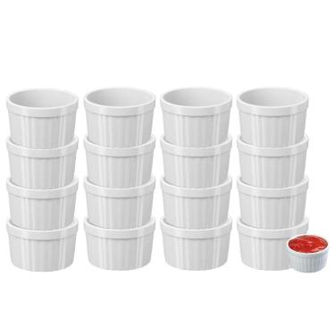 Imagem de Kit16 Molheira Ramekin Potinho Pote Molho Petisco Coza 150Ml