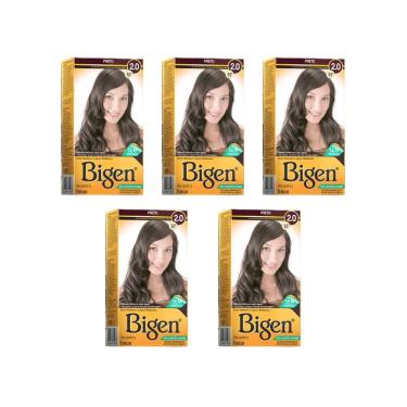 Imagem de Coloraçao Bigen 57 Preto - Kit C/5Un