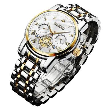 Imagem de Relógio OLEVS Fashion Casual Analógico Quartz Impermeável para Homens