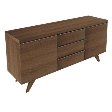 Imagem de Buffet Aparador Rustic 3 Gavetas 2 Portas Pés Madesa