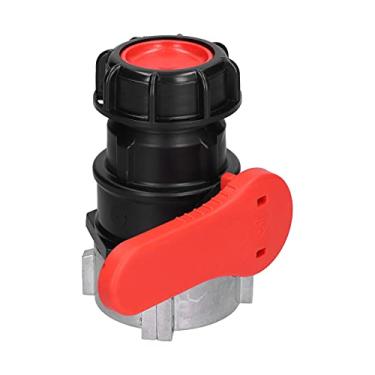 Imagem de Adaptador IBC para substituição de tanque de válvula esférica, acessórios de mangueira de drenagem de plástico ABS para serviços pesados, acessórios de torneira de jardim DN50 75