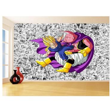 Imagem de Papel De Parede 3D Dragon Ball Vegeta Anime Buu 3,5M Dbz575 - Você Dec