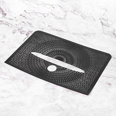 Imagem de aqxreight A Guarnição da Tampa do Alto-falante do Painel Preto de Liga de Alumínio Se Encaixa para GLK 2013-2015 Melhora o Carro Delicado Original Totalmente e Qual Liga de Alumínio Durabilidade