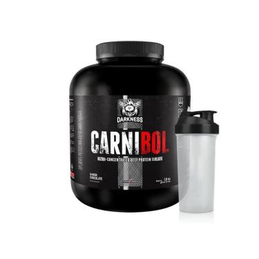 Imagem de Combo Carnibol 1,8kg Chocolate Darkness + Coqueteleira-Unissex